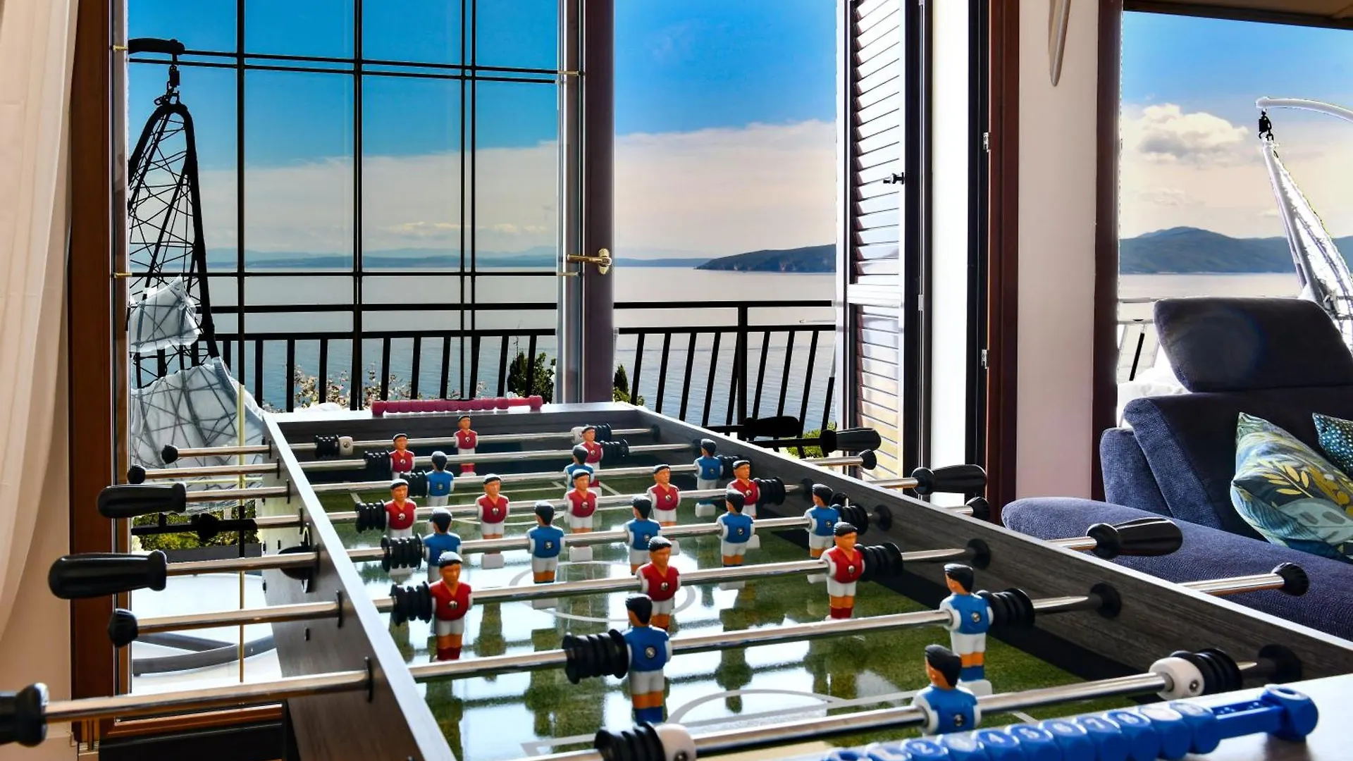 Ferienhaus Großes Reihenhaus mit viel Grün und Meerblick Mošćenička Draga Kroatien