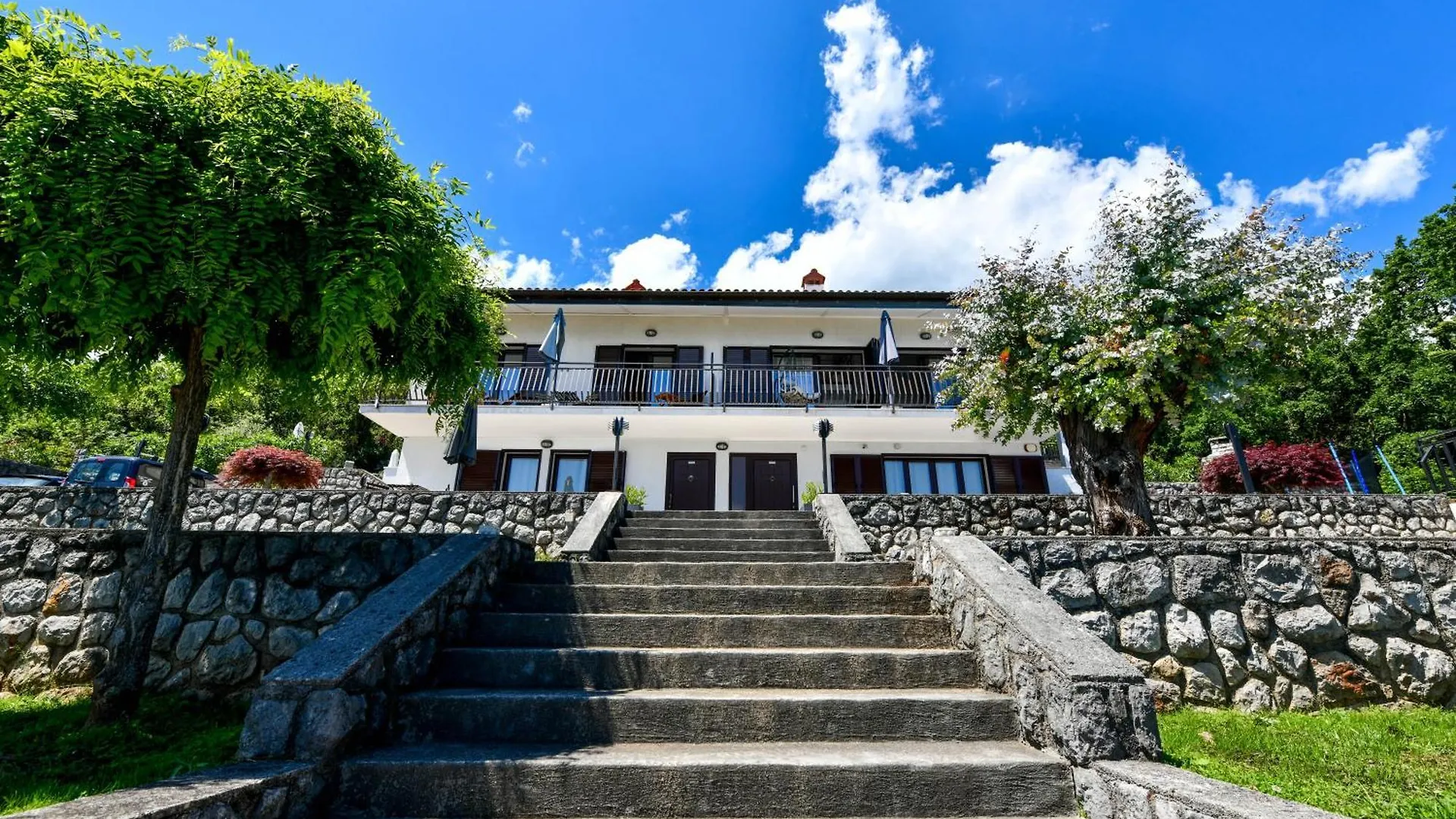 Ferienhaus Großes Reihenhaus mit viel Grün und Meerblick Mošćenička Draga